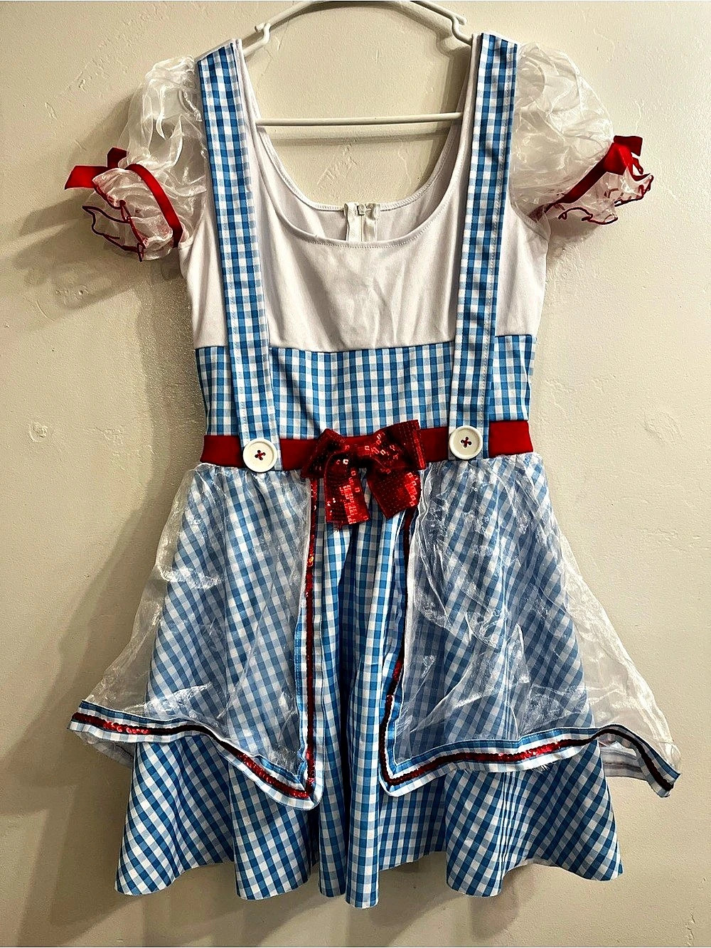 Women's Blue & White Dorothy Costume